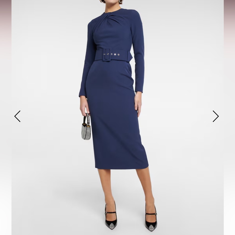 SAFIYAA Brunna midi dress Size US 4 FR 36